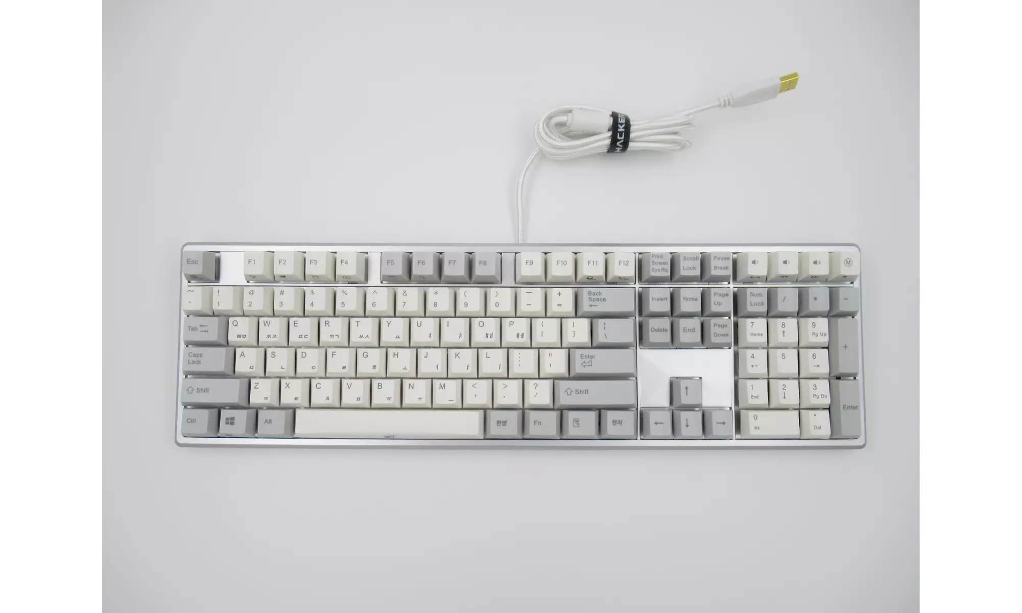 ABKO K965P V2 55g Electro-Capacitive Switch Full Sized Keyboard - Primary Image