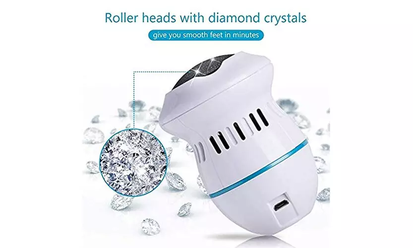 Foot File and Callus Remover Rechargeable Electronic Pedicure Tools - Second Medium