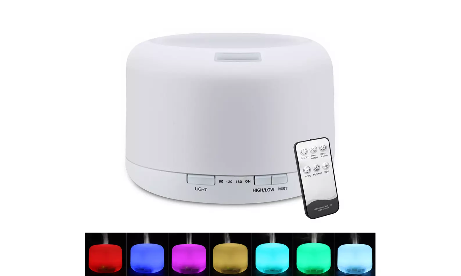 500ml Aroma Essential Oil Diffuser - Primary Image