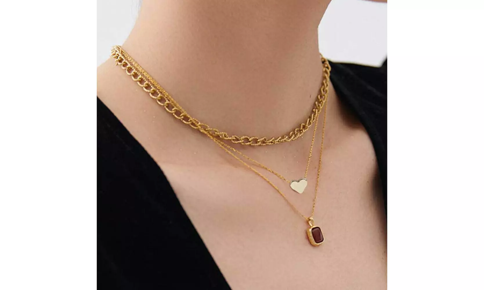 US 60-120 Pc 14K Gold Heart Spacer Beads Charm Brass Loose Bead Jewelry Making