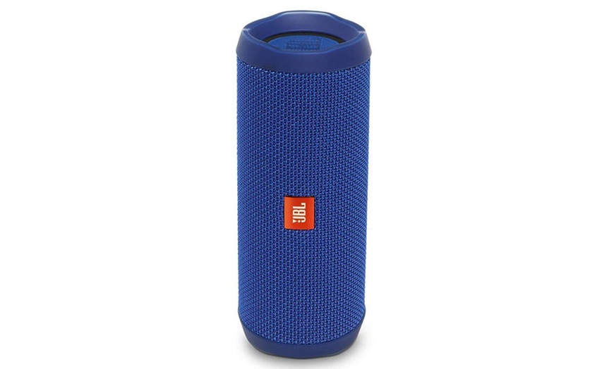 JBL Flip 4 Wireless Portable Bluetooth Rechargeable USB Speaker Blue ...