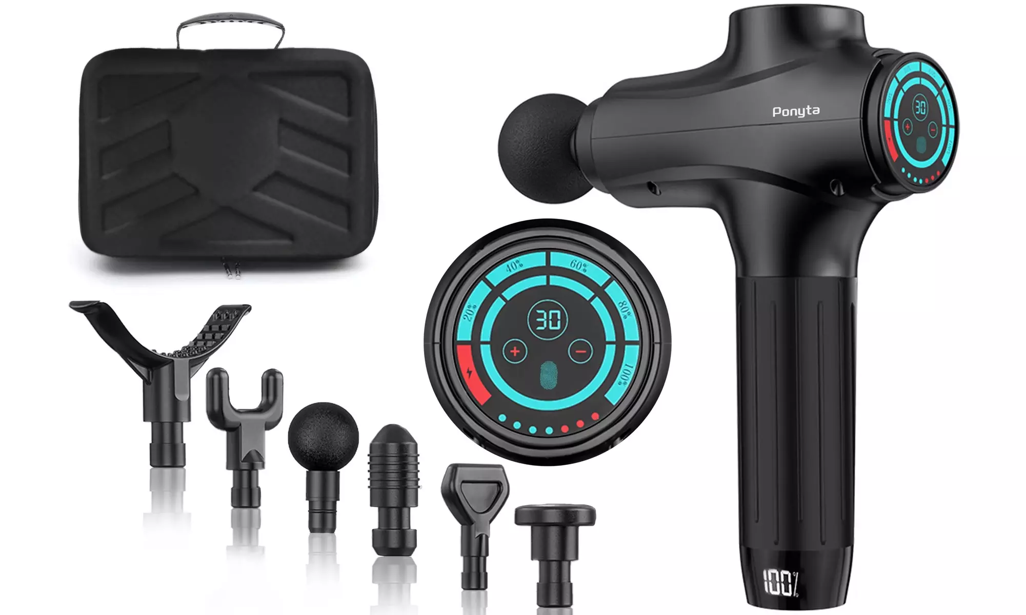 Upgrade Massage Gun Deep Tissue Percussion Massager Professional Fascia Gun - Primary Image