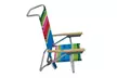 RIO Beach Classic 5-Position Lay Flat Beach Chair - Beach Club Stripes - Second Medium
