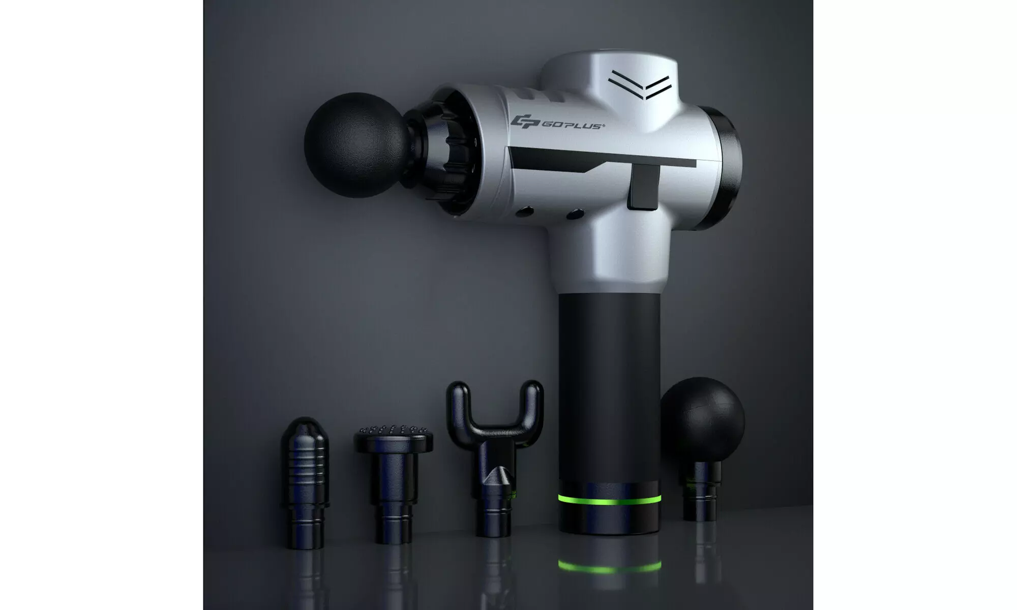 Costway Powerful Rechargeable Cordless Deep Tissue Percussion Muscle Massager - Primary Image