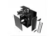 US ATX/MATX/ITX Mid Tower Case Side Panel Black White PC Gaming Computer Case - Second Medium