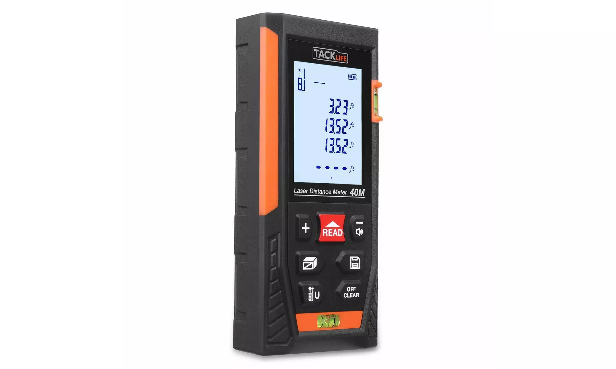 Tacklife Hd40 Classic Laser Measure 131Ft M/In/Ft Mute Laser Distance Meter  - Primary Image