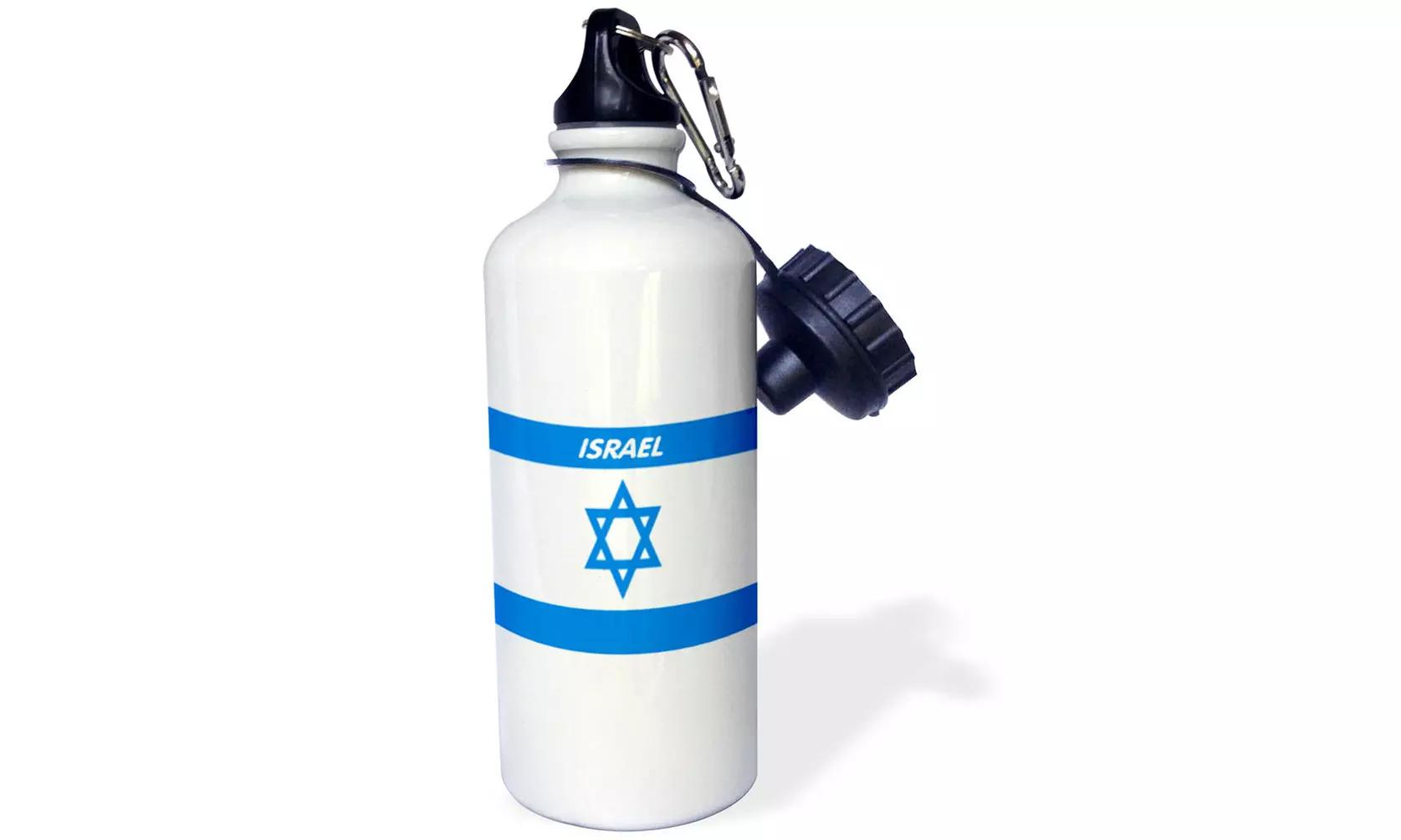 Water Bottle - Israeli Flag  - 21oz - Primary Image