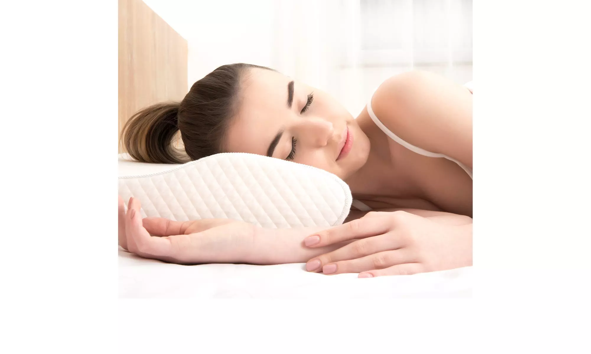 EPABO contour memory foam pillow orthopedic sleep pillow - Second Medium