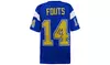 Dan Fouts Signed Navy Throwback Custom Football Jersey w/HOF'93