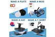 15" X 12" 6 in1 Multifunction Professional Digital HeatingPress Sublimation - Second Medium