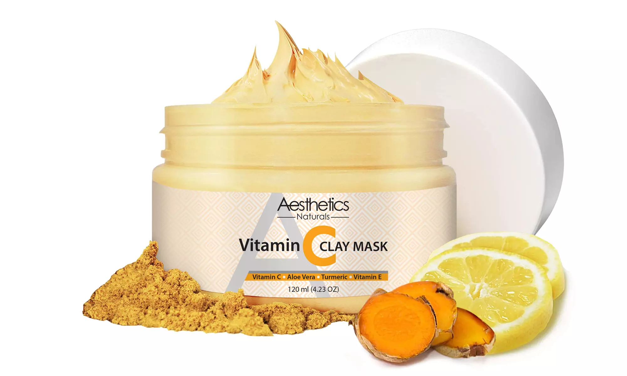 Aesthetics Naturals Turmeric Vitamin C Face Mask