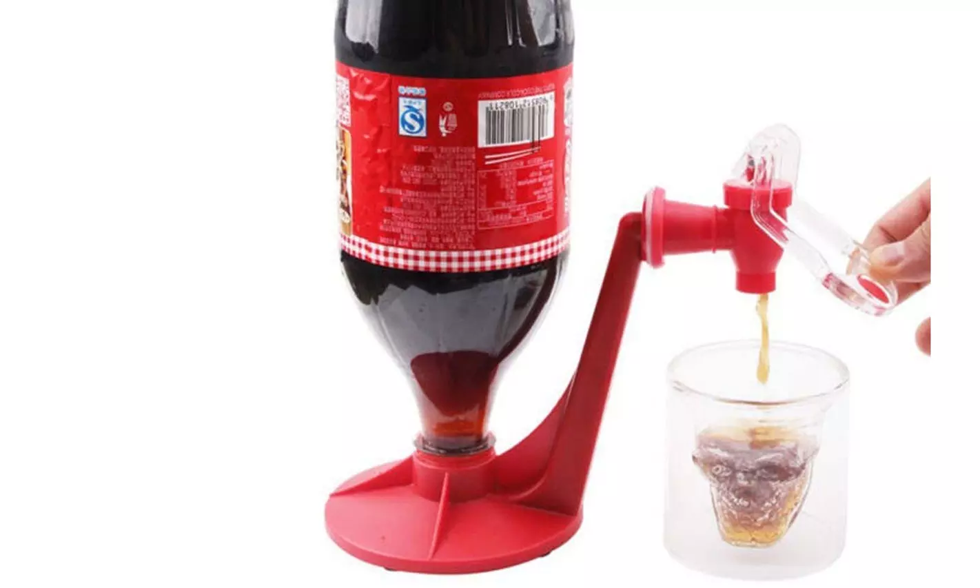 Party Drinking Fizz Saver Soda Dispenser Gadget Coke Water Drink Machine Tool - Primary Image
