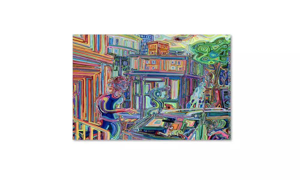 Josh Byer 'Distractions' Canvas Art - Primary Image