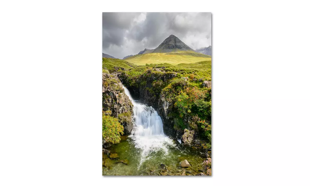 Michael Blanchette Photography 'Waterfall' Canvas Art - Primary Image