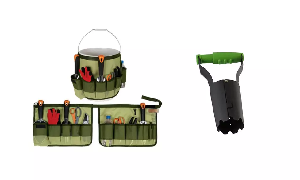 2-Pack Gardening Bucket Tool Pocket Bag And Plant Weeding Shovel - Primary Image