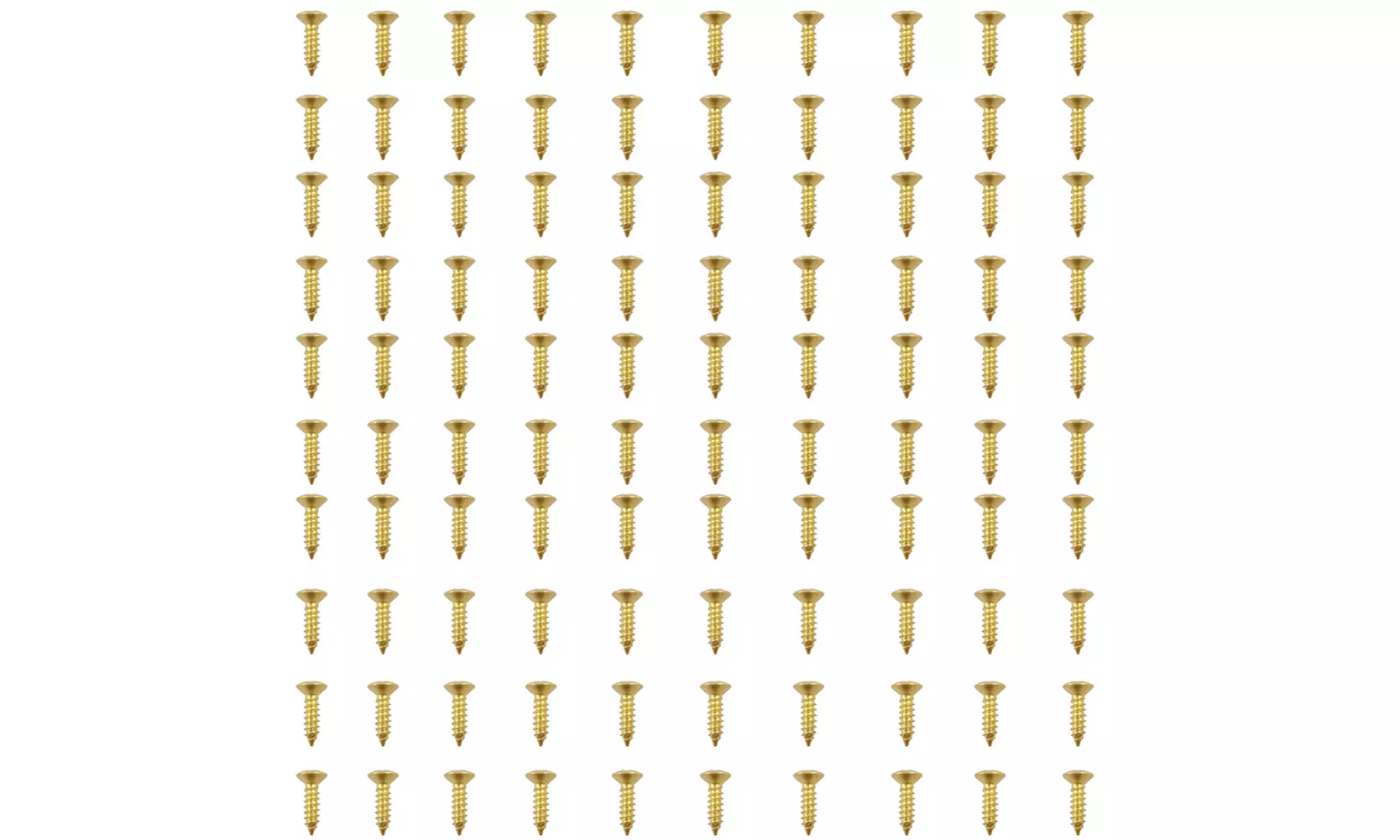 100 or 200 Packs of Guitar Pickguard Screws for Strat Tele Electric Guitar 