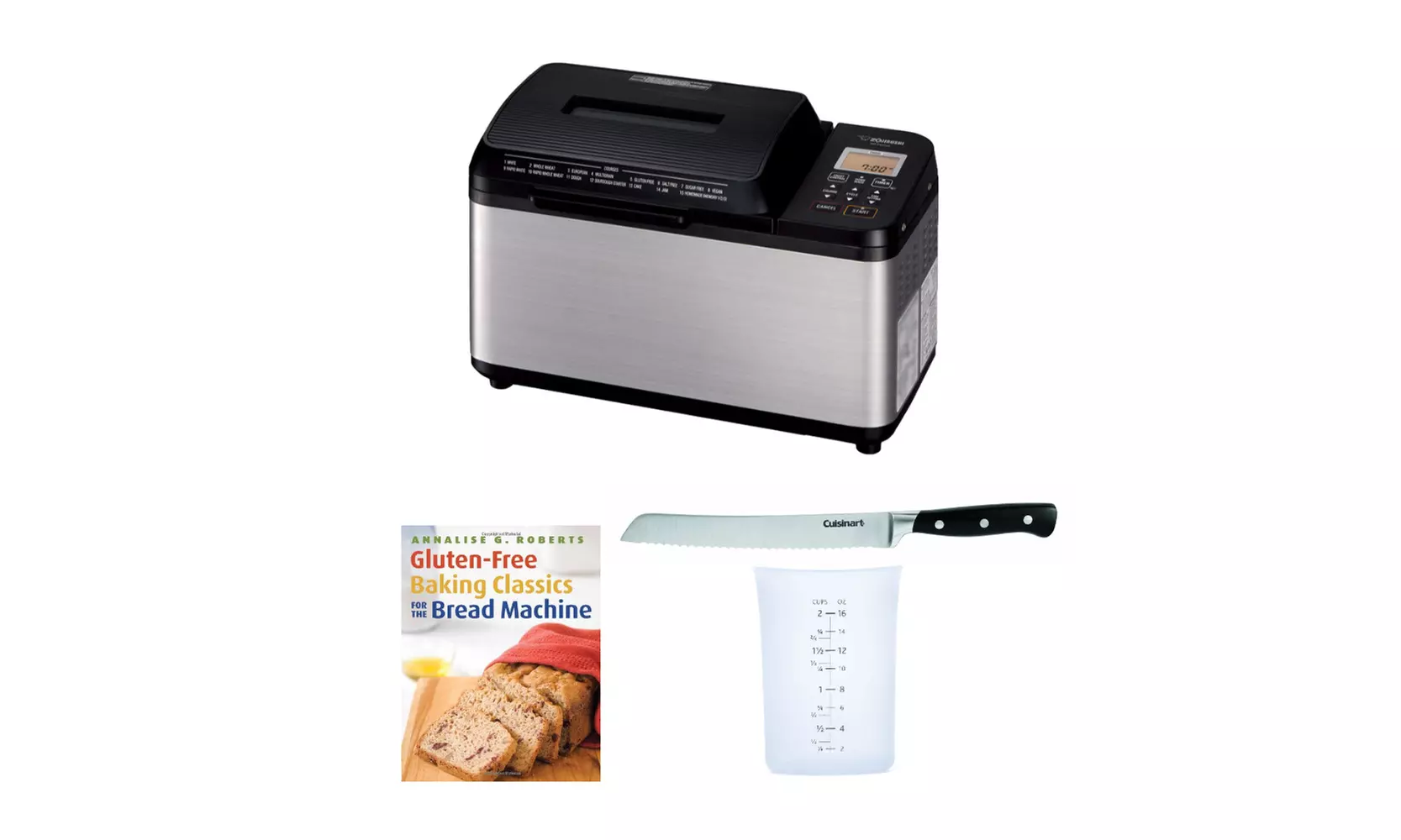 Zojirushi BB-PDC20BA Home Bakery Virtuoso Plus Breadmaker, 2 lb. loaf Bundle - Primary Image
