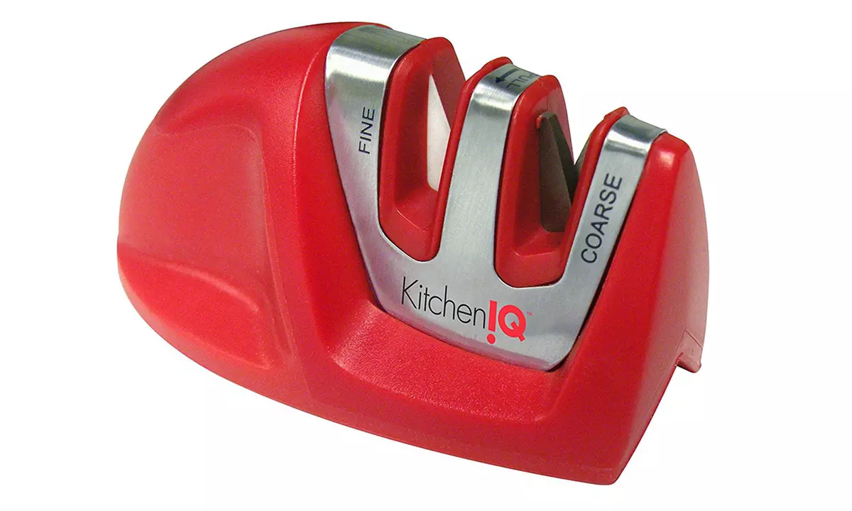 KitchenIQ 50009 Edge Grip 2 Stage Knife Sharpener - Second Medium