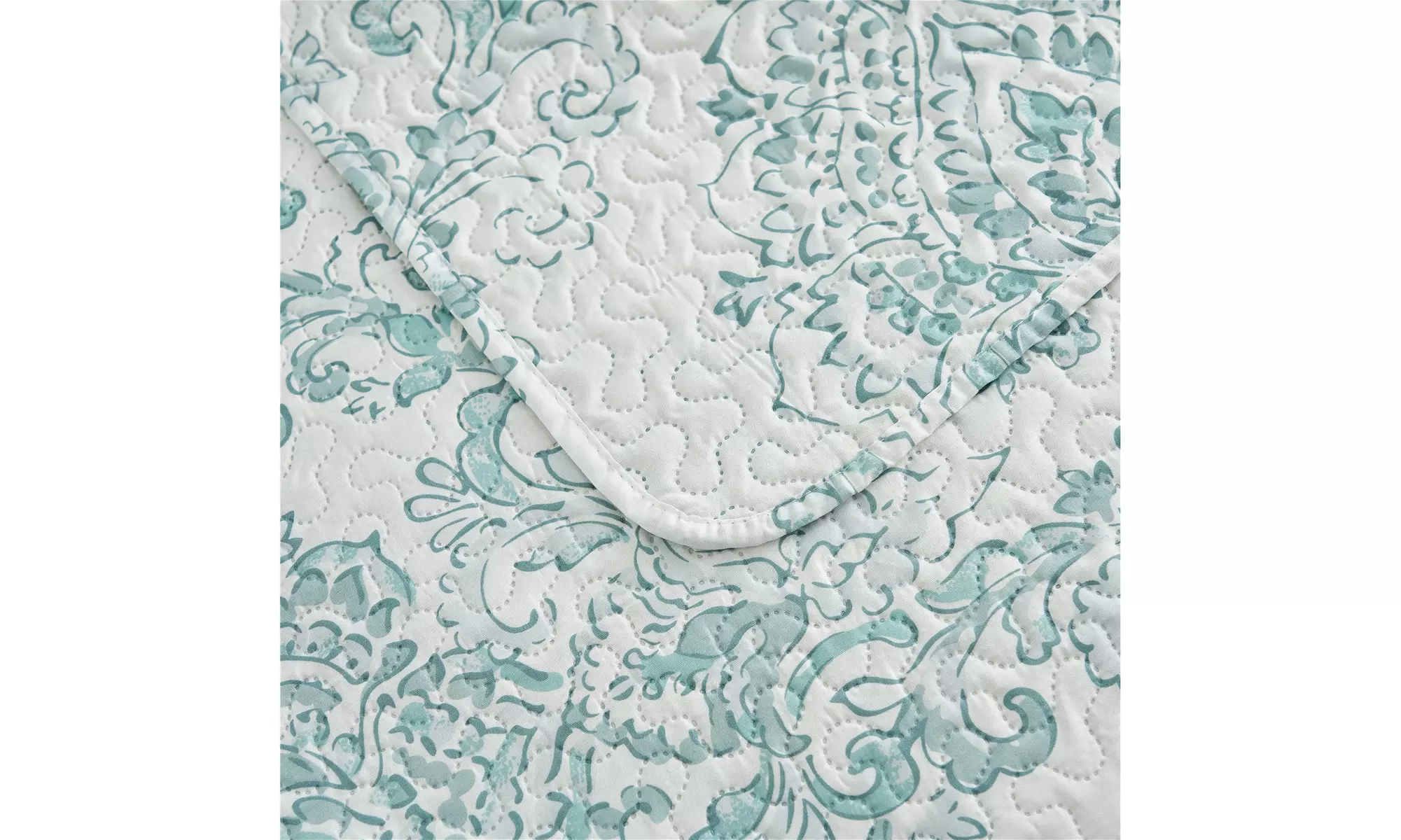JML 3-Piece Reversible Quilt Set,Home Collection Printed Bedspread With 2 Shams