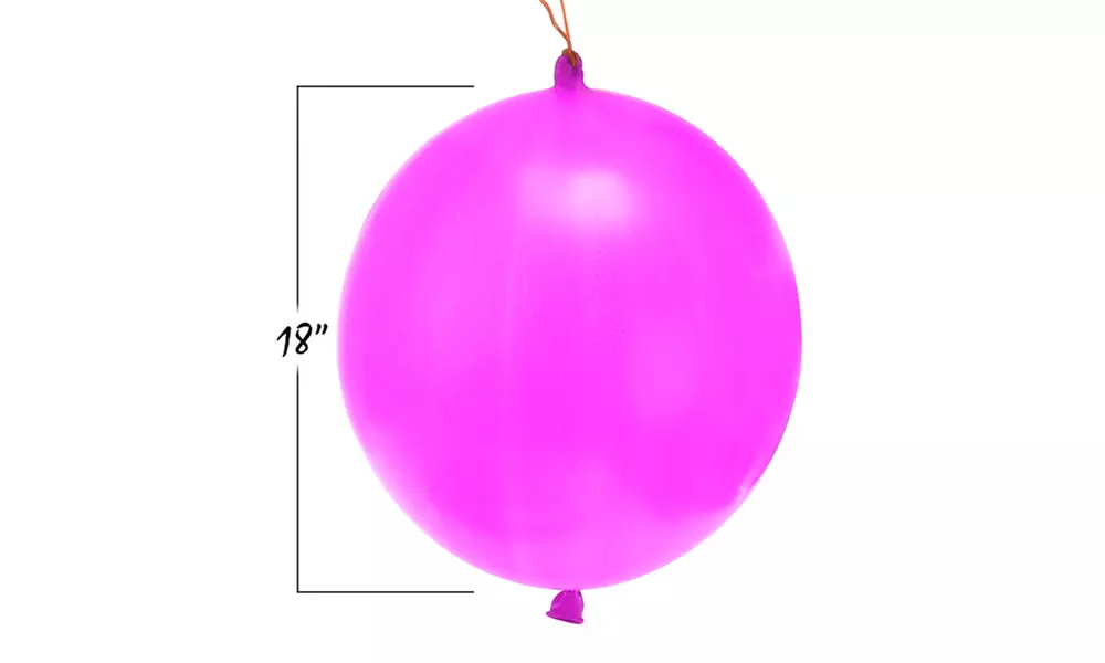 Jumbo Punching Ball Balloons for Parties (50-Pack) - Second Medium