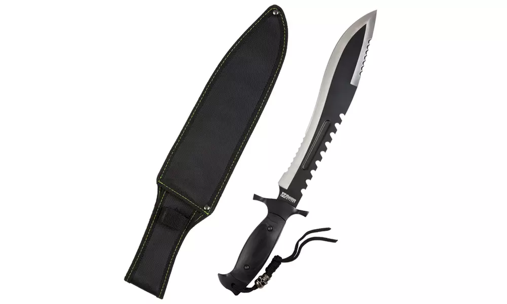 Whetstone 16" Full-Tang Stainless Steel Bowie Knife - Primary Image