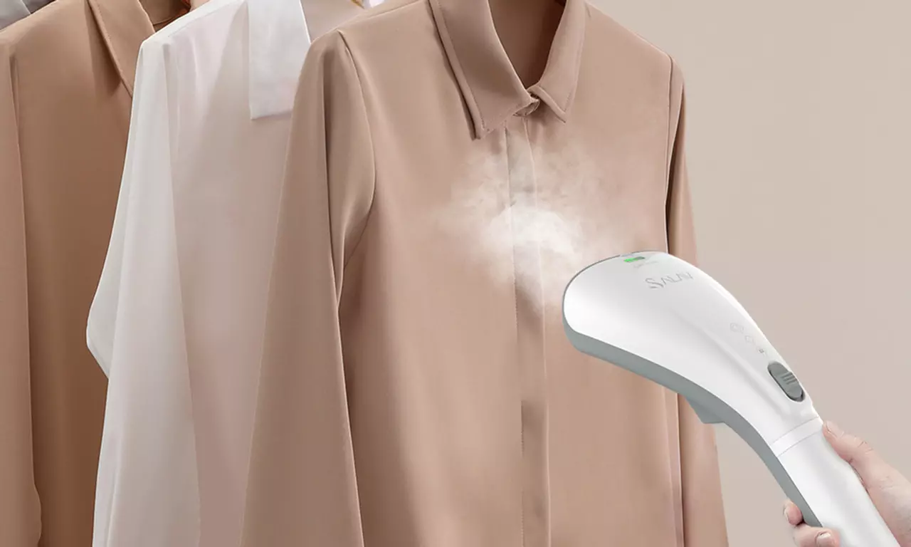 SALAV HS-04 QuickSteam Handheld Steamer w/Dual Settings, 35 sec Steam Ready Time