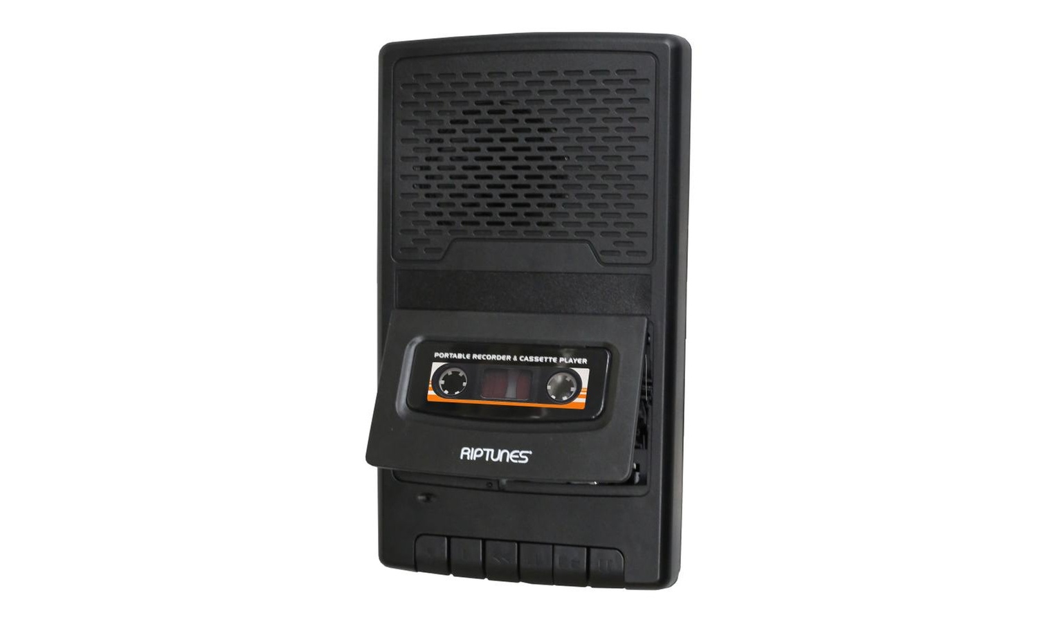 Riptunes Cassette Player and Recorder  black or silver 