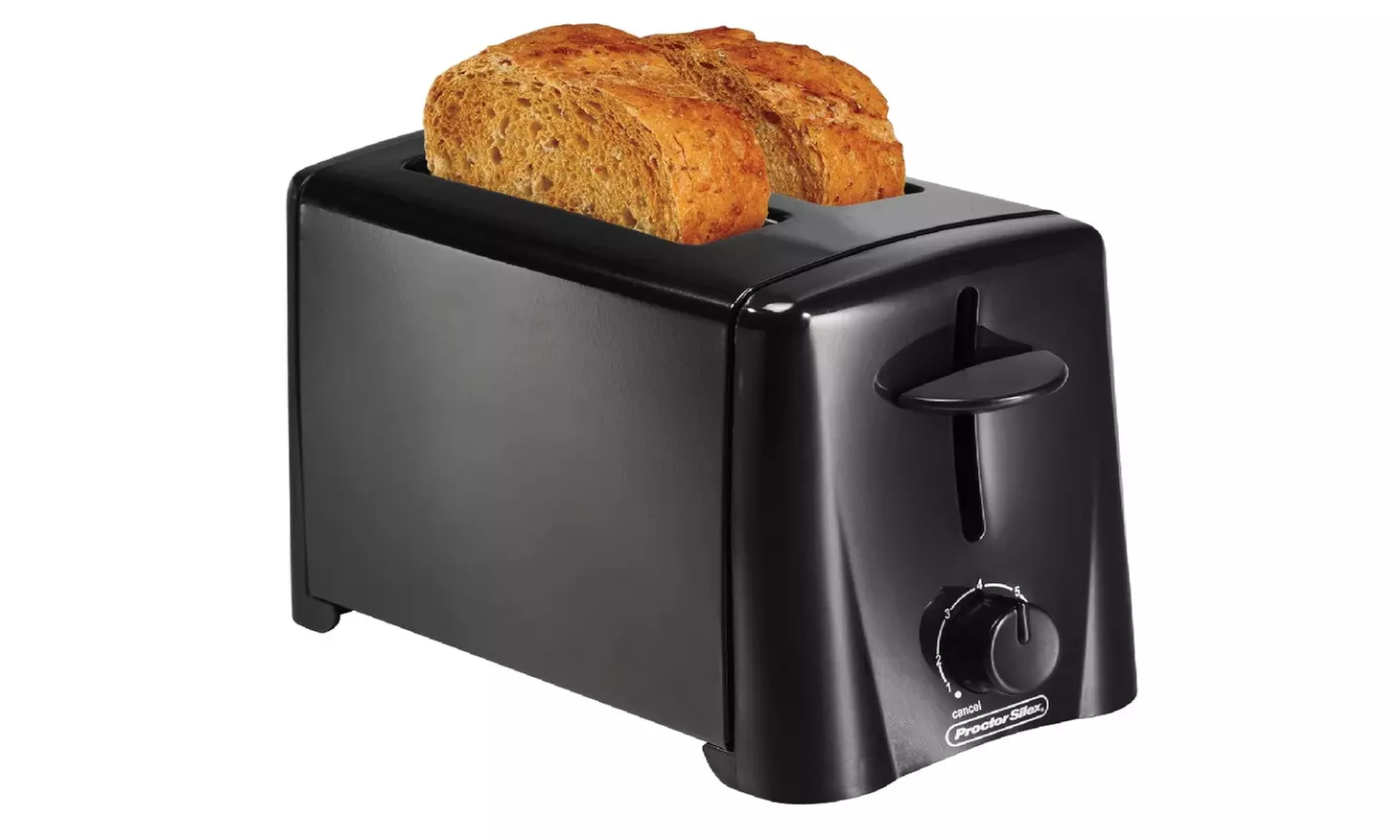 Proctor Silex 22612 2-Slice Cool Touch Toaster, Black - Primary Image