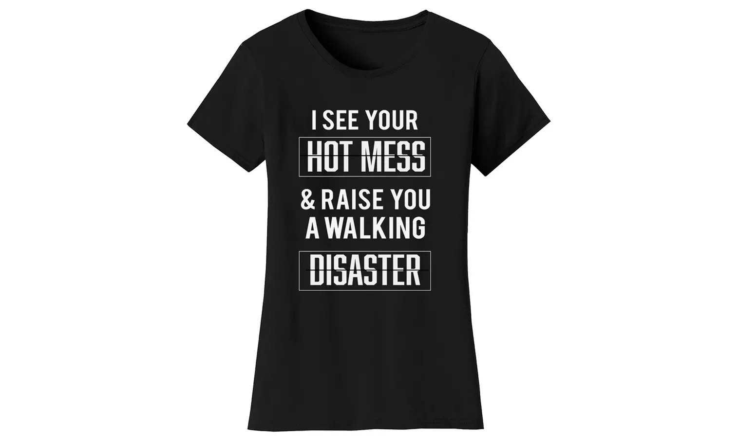Women's Sarcastic Joke T-Shirts (Plus Size Available)
