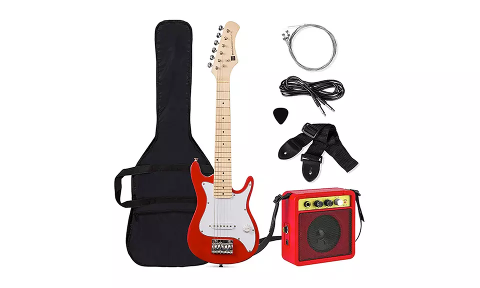 30in Kids Electric Guitar Beginner Starter Kit - Second Medium
