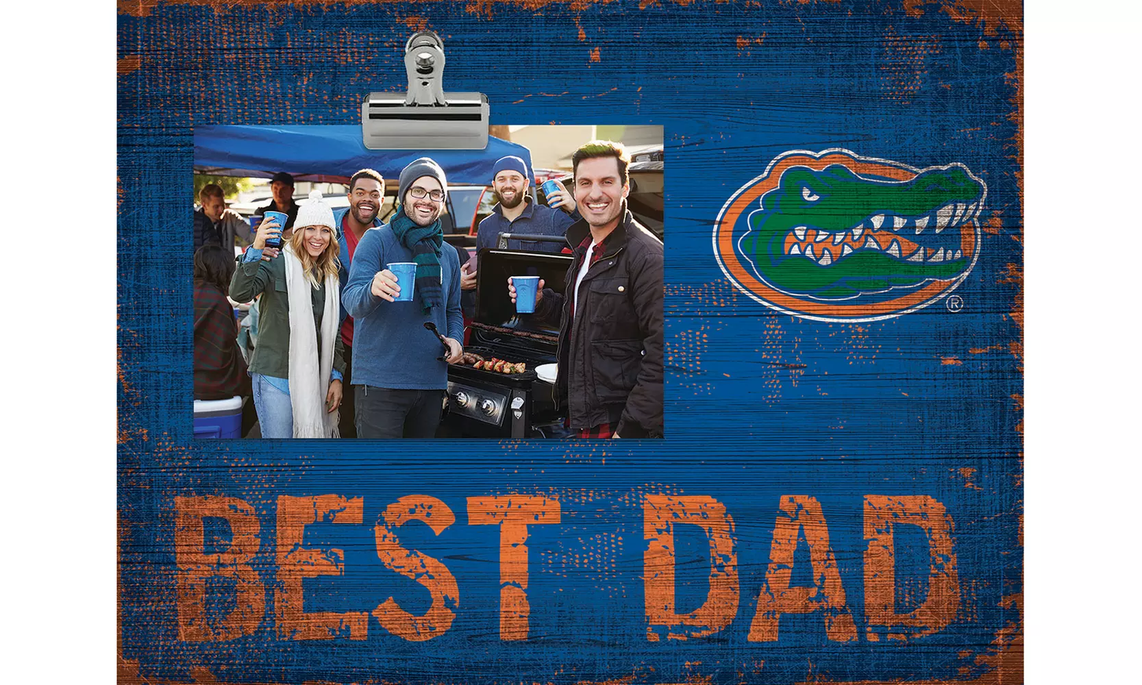 Fan Creations NCAA Best Dad Clip Frame  - Primary Image