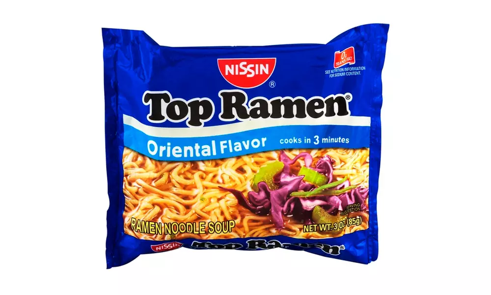 Top Ramen Noodle Soup, Oriental Flavor - Primary Image