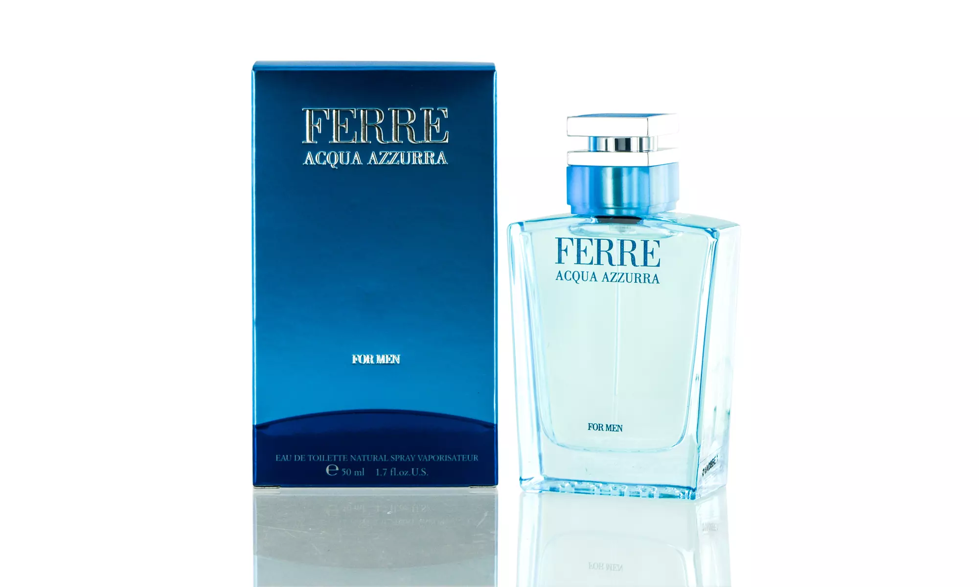 Ferre Acqua Azzura EDT Spray for men (choose your size) - Second Medium