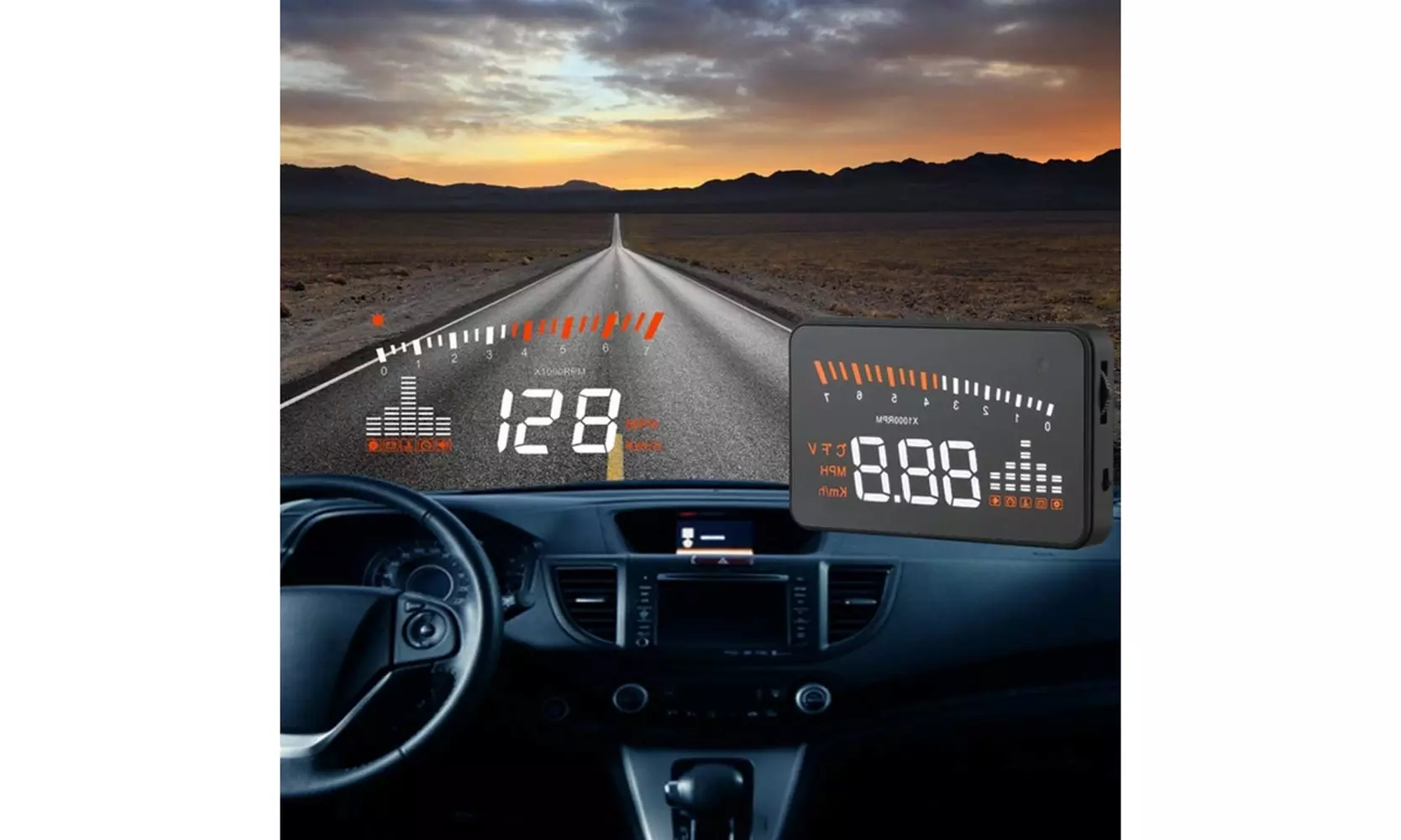 RoadProof Heads Up Display 3.5" - Primary Image