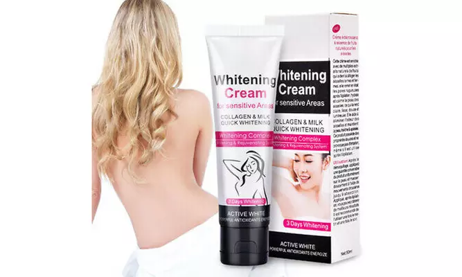 Skin Lightening Whitening Body Face Cream Private Part Intimate Bleaching Cream - Primary Image