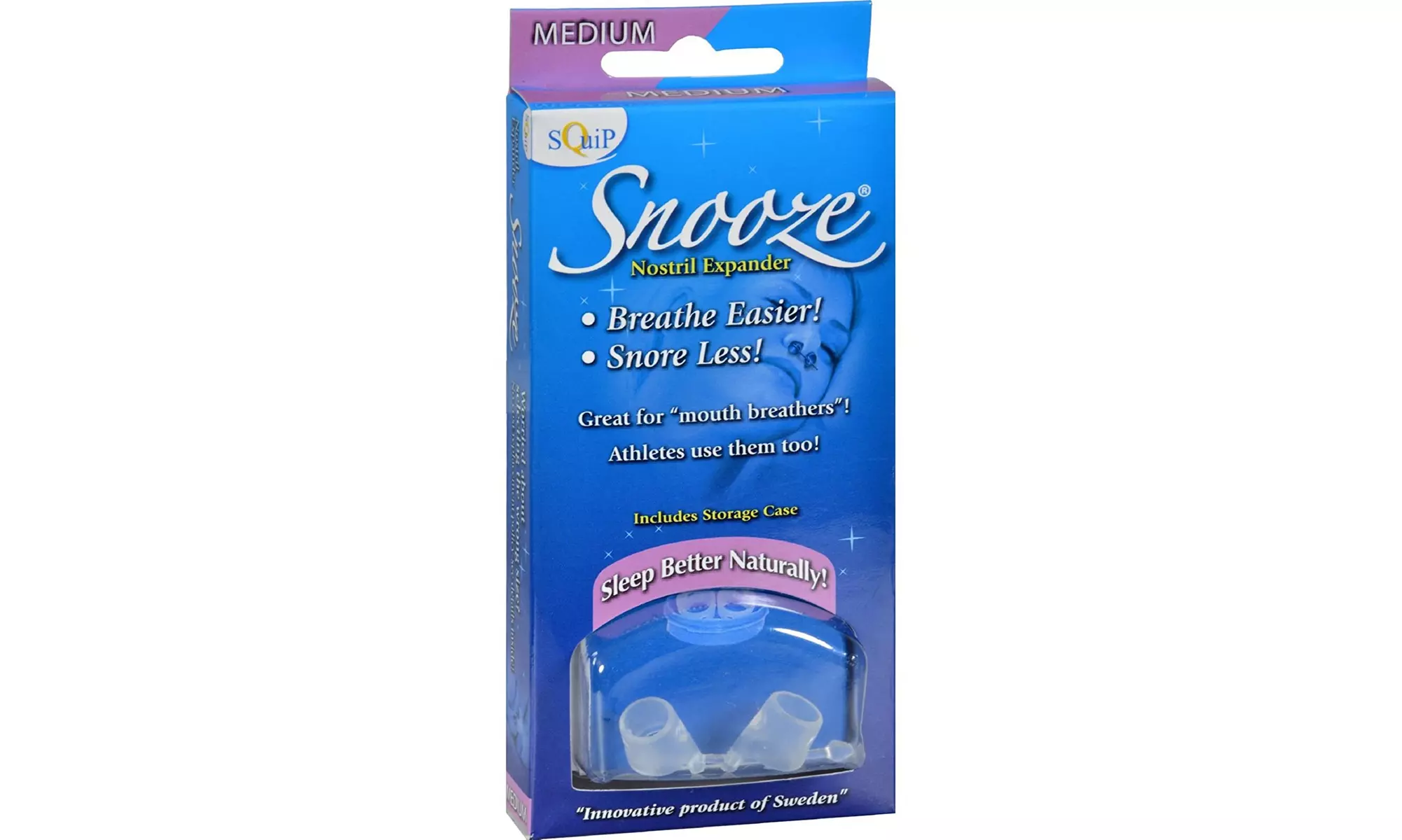 Squip Products 0794685 Nasaline Snooze Nostril Expander Medium - 1 Kit - Primary Image