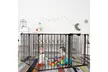 Multifunction 8 Panel Metal Gate Baby Pet Fence Safe Playpen - Second Medium