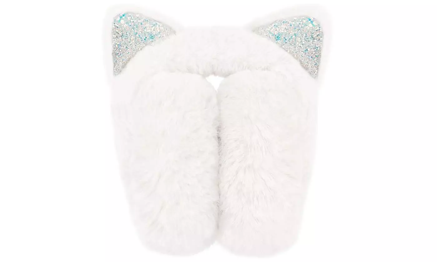 Fuzzy Cat Ear Winter Earmuffs - Multiple Options