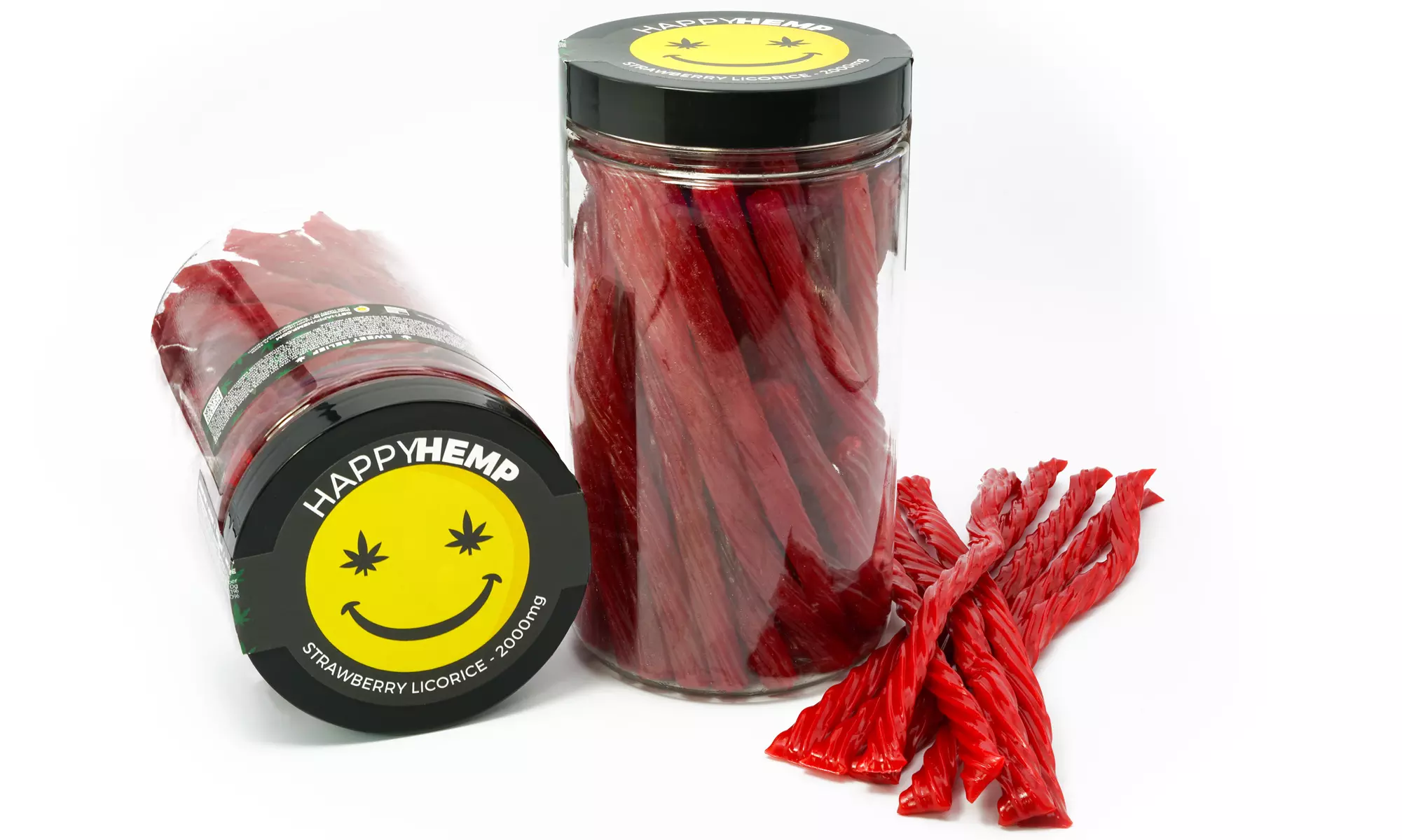CBD Infused Strawberry Licorice from Happy Hemp