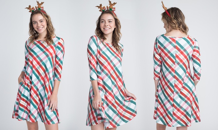 groupon christmas dress