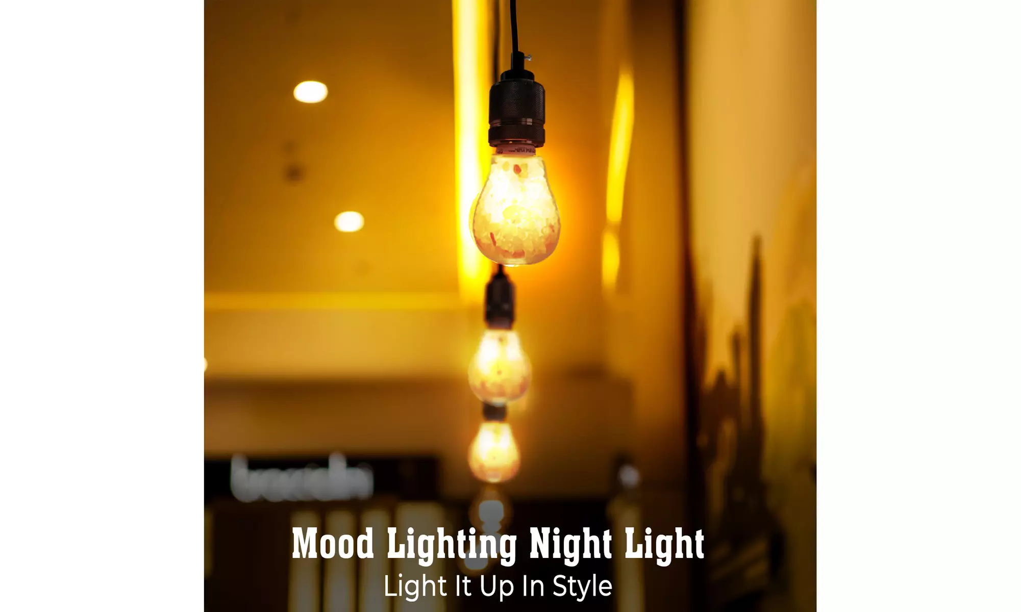 Create Ambiance For Massage Room, LED Salt Bulb - 2 Pcs - Second Medium