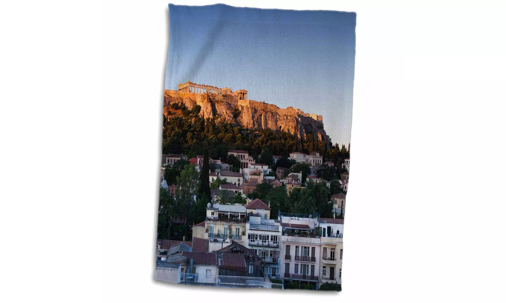  Towel - Central Greece, Athens, Acropolis, elevated view, dawn - 15 by 22-inch - Primary Image