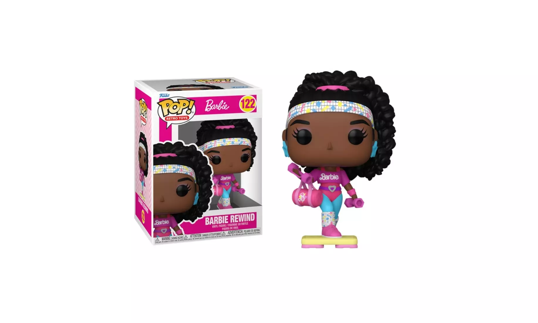 Funko Pop! Retro Work Out Barbie Rewind #122 - Primary Image