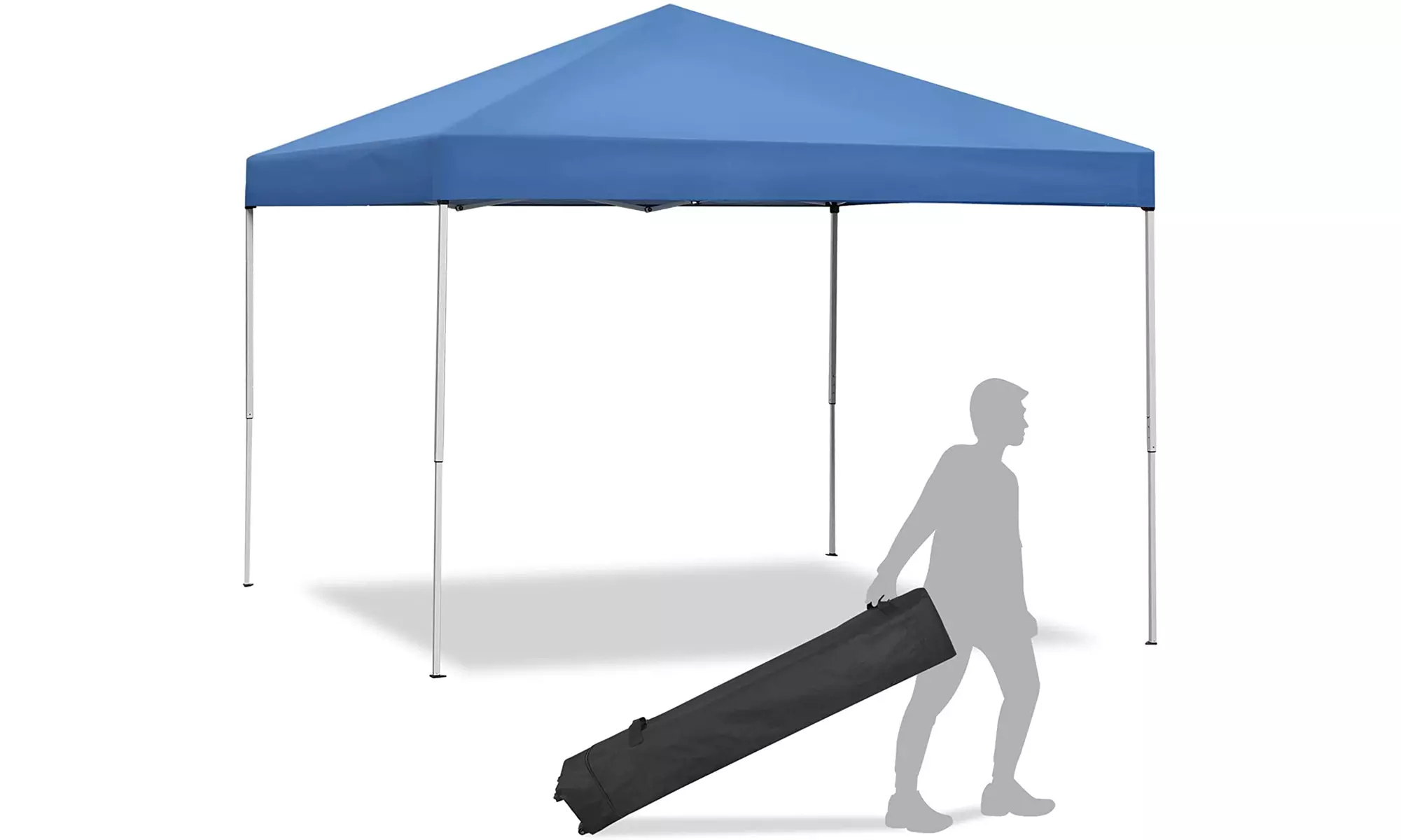 Zeny 10 x 10 FT Pop-Up Foldable Canopy Tent Pre-Assembled - Primary Image