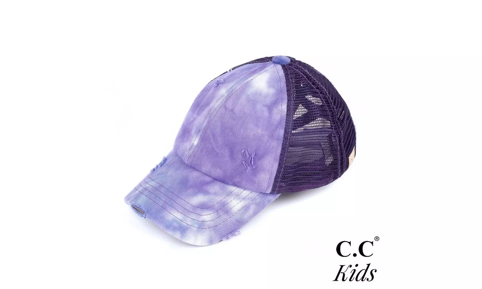 C.C Kids Tie-Dye Criss Cross Pony Cap - Second Medium