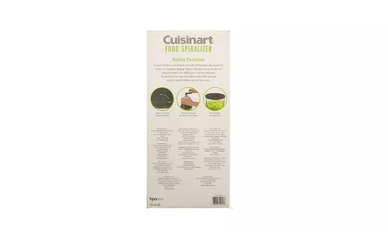 Cuisinart 4- Cup Hand Food Spiralizer W/ 3 Settings  - Second Medium