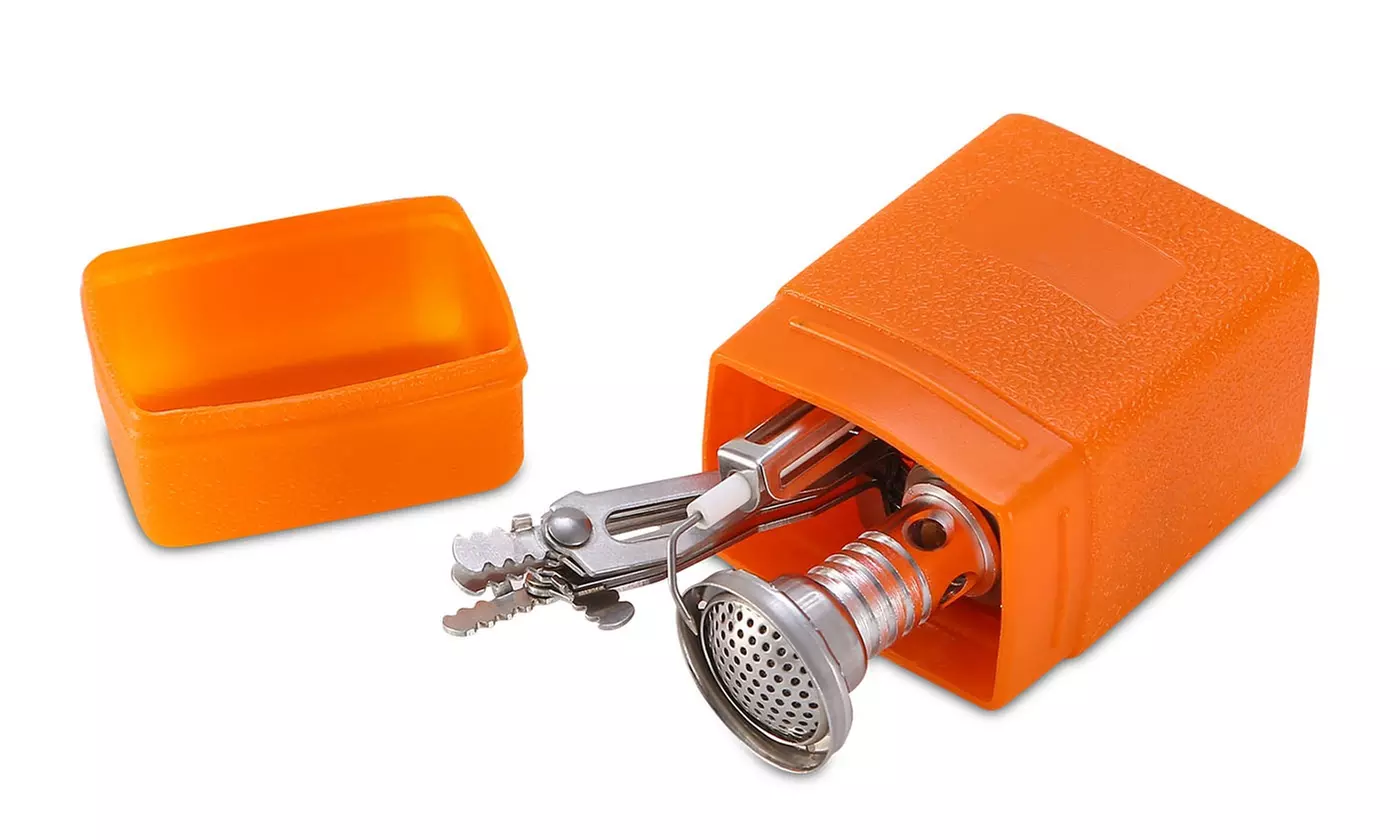 iMounTEK Portable Butane Gas Stove with Piezo Ignition and Burner