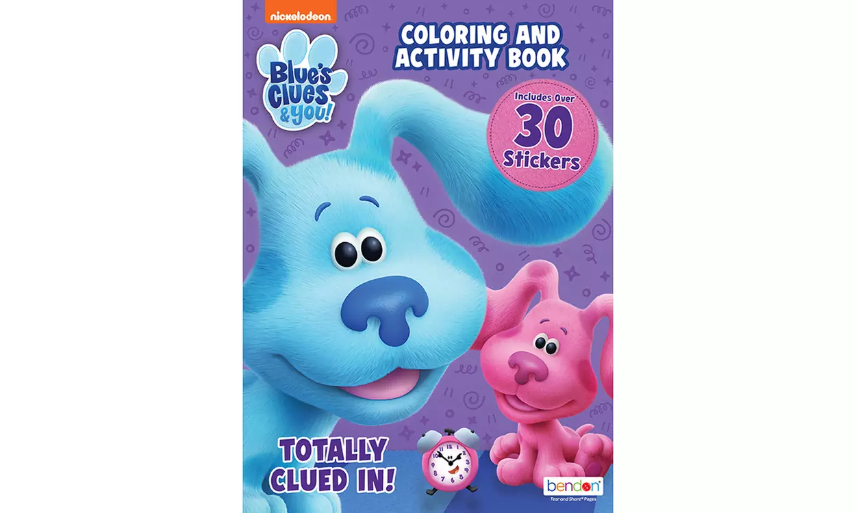 Blue's Clues Activity Book With Stickers - Primary Image