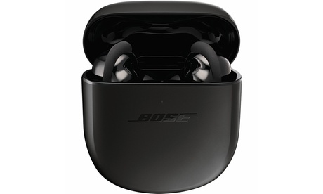 Bose QuietComfort Earbuds II Noise Cancelling W/ Protective Case Black