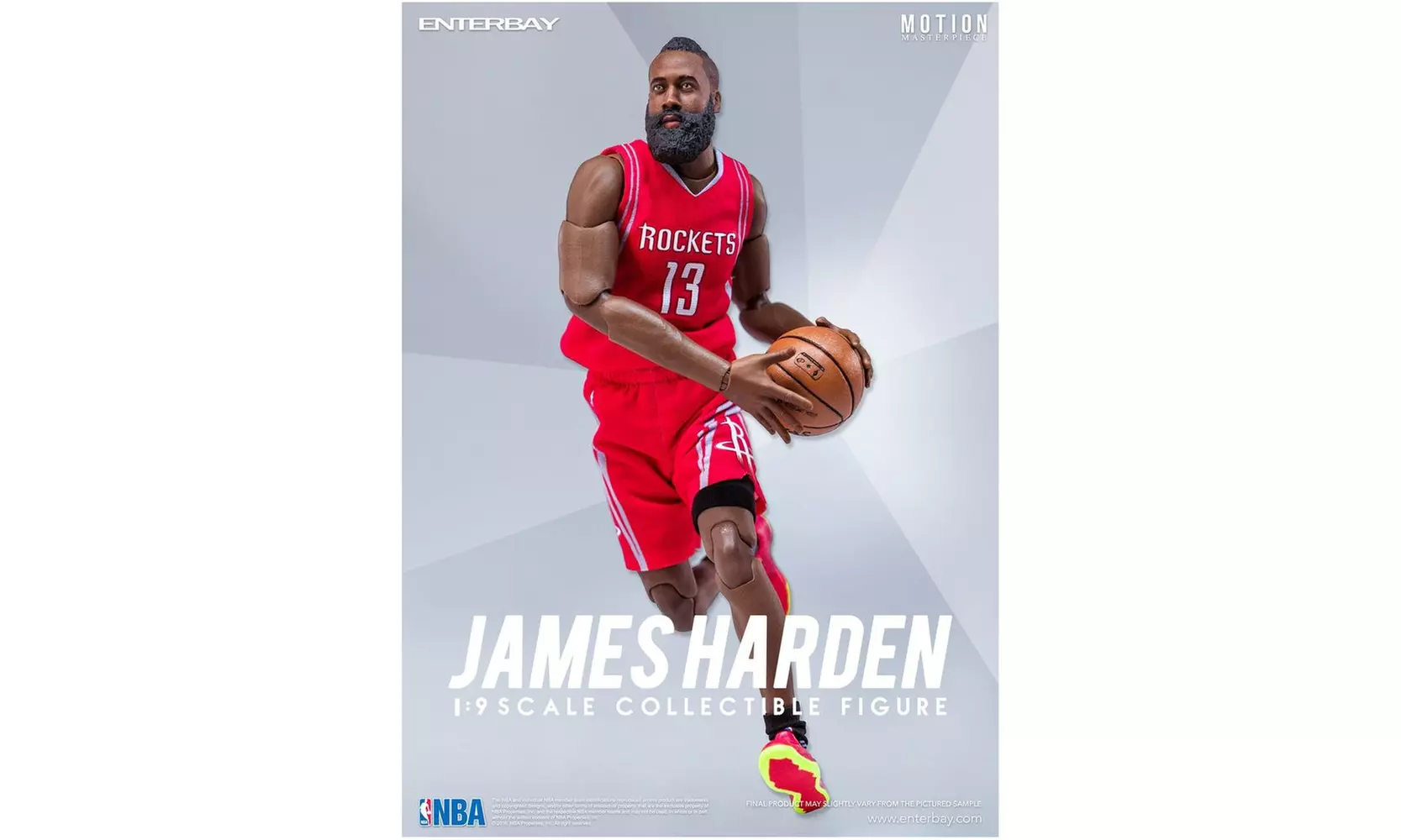 Enterbay X James Harden Real Masterpiece NBA 1:9 Action Figures MM-120 - Second Medium